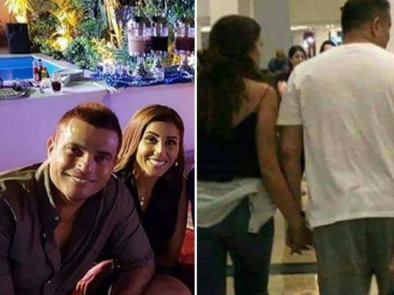 اضغط لمشاهدة الفيديو: فيديو رومانسي جديد للثنائي عمرو دياب ودينا الشربيني